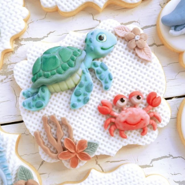 Silicone Mould - Turtle & Crab